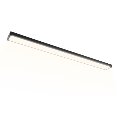 Светильник светодиодный накладной PSO-01 36w 4000K BLACK 1200х100 IP40